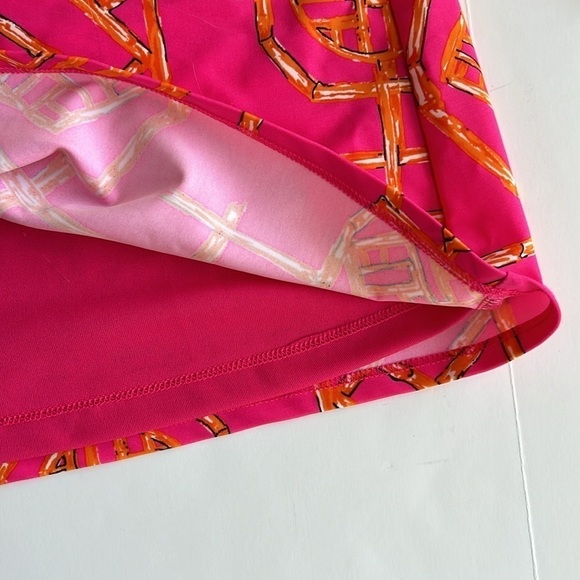 Jude Connally Daniella Top in Ruby Bamboo Lattice Size XS - Picture 6 of 10